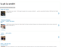 Tablet Screenshot of lupklasendiri-yus.blogspot.com