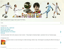 Tablet Screenshot of footballfanbd.blogspot.com