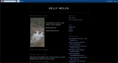 Desktop Screenshot of kellywelchfineart.blogspot.com