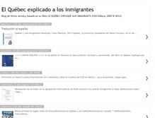 Tablet Screenshot of latino-quebecois.blogspot.com