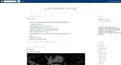 Desktop Screenshot of differentgauge.blogspot.com