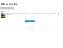 Tablet Screenshot of 3010melroseave.blogspot.com