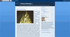 Desktop Screenshot of cheapgetaways.blogspot.com