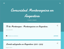 Tablet Screenshot of montenegroargentina.blogspot.com