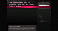 Desktop Screenshot of kidsbedroomdecorations.blogspot.com