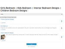 Tablet Screenshot of kidsbedroomdecorations.blogspot.com