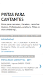 Mobile Screenshot of paracantantes.blogspot.com