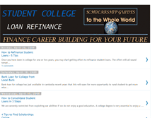 Tablet Screenshot of collegeloan365.blogspot.com