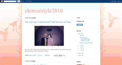 Desktop Screenshot of chinesestyle2010.blogspot.com