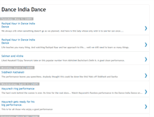 Tablet Screenshot of danceindiadancezeetv.blogspot.com