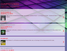 Tablet Screenshot of cuartetizado.blogspot.com