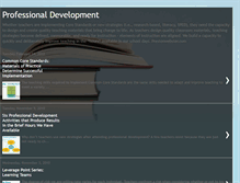Tablet Screenshot of preston-professional-development.blogspot.com