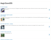 Tablet Screenshot of magicstoreoss.blogspot.com