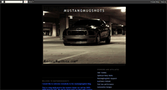 Desktop Screenshot of mustangmugshots.blogspot.com