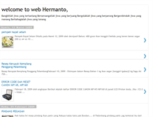 Tablet Screenshot of hermanto-welcometoweb.blogspot.com