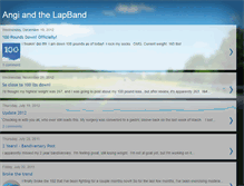 Tablet Screenshot of angiandthelapband.blogspot.com