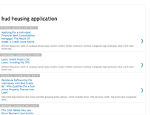 Tablet Screenshot of hudhousingapplication-88.blogspot.com