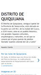 Mobile Screenshot of distritoquiquijana.blogspot.com