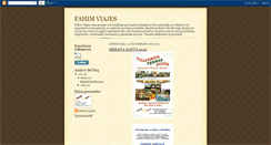 Desktop Screenshot of fahimviajes.blogspot.com