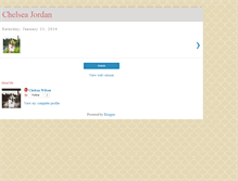 Tablet Screenshot of chelseajordan.blogspot.com