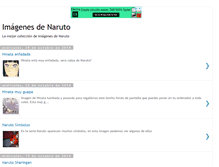 Tablet Screenshot of deimagenesnaruto.blogspot.com