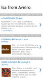 Mobile Screenshot of isafromaveiro.blogspot.com