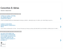 Tablet Screenshot of conceitos-ideias.blogspot.com