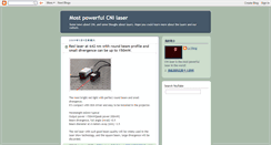 Desktop Screenshot of cnilaser.blogspot.com