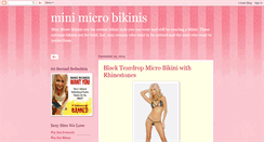 Desktop Screenshot of minimicrobikinis.blogspot.com