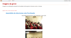 Desktop Screenshot of estudantesmobilizados.blogspot.com