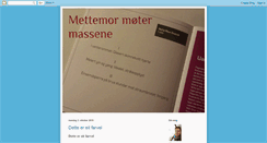 Desktop Screenshot of mette-mor.blogspot.com