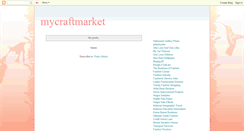 Desktop Screenshot of mycraftmarket.blogspot.com