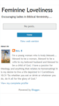 Mobile Screenshot of feminine-loveliness.blogspot.com