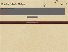 Tablet Screenshot of alquilercasamelgar.blogspot.com
