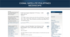 Desktop Screenshot of cignalsatellite.blogspot.com