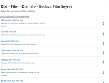 Tablet Screenshot of dizi-filmizleyin.blogspot.com