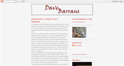 Desktop Screenshot of davebarrans.blogspot.com