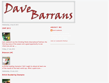 Tablet Screenshot of davebarrans.blogspot.com