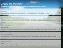 Tablet Screenshot of ministryparenting.blogspot.com