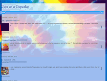 Tablet Screenshot of herescuteasacupcake.blogspot.com