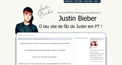 Desktop Screenshot of justinbieber-fanspt.blogspot.com