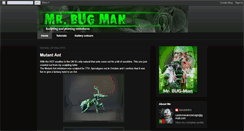 Desktop Screenshot of mr-bugman.blogspot.com