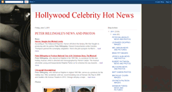 Desktop Screenshot of hollywoodcelebrityhotnews.blogspot.com