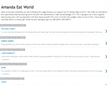 Tablet Screenshot of amanda-eatworld.blogspot.com