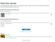 Tablet Screenshot of feitocomcarinho-bymay.blogspot.com