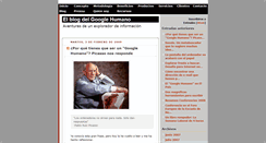 Desktop Screenshot of googlehumano.blogspot.com