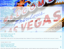 Tablet Screenshot of huntingcameragame.blogspot.com