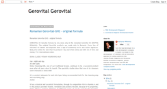 Desktop Screenshot of gerovital-gerovital.blogspot.com