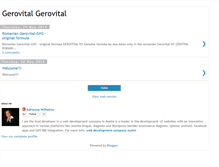 Tablet Screenshot of gerovital-gerovital.blogspot.com