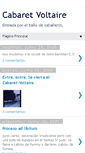 Mobile Screenshot of cabaret--voltaire.blogspot.com